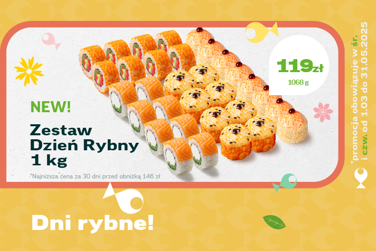Nowe Dni Rybne w Sushi Story