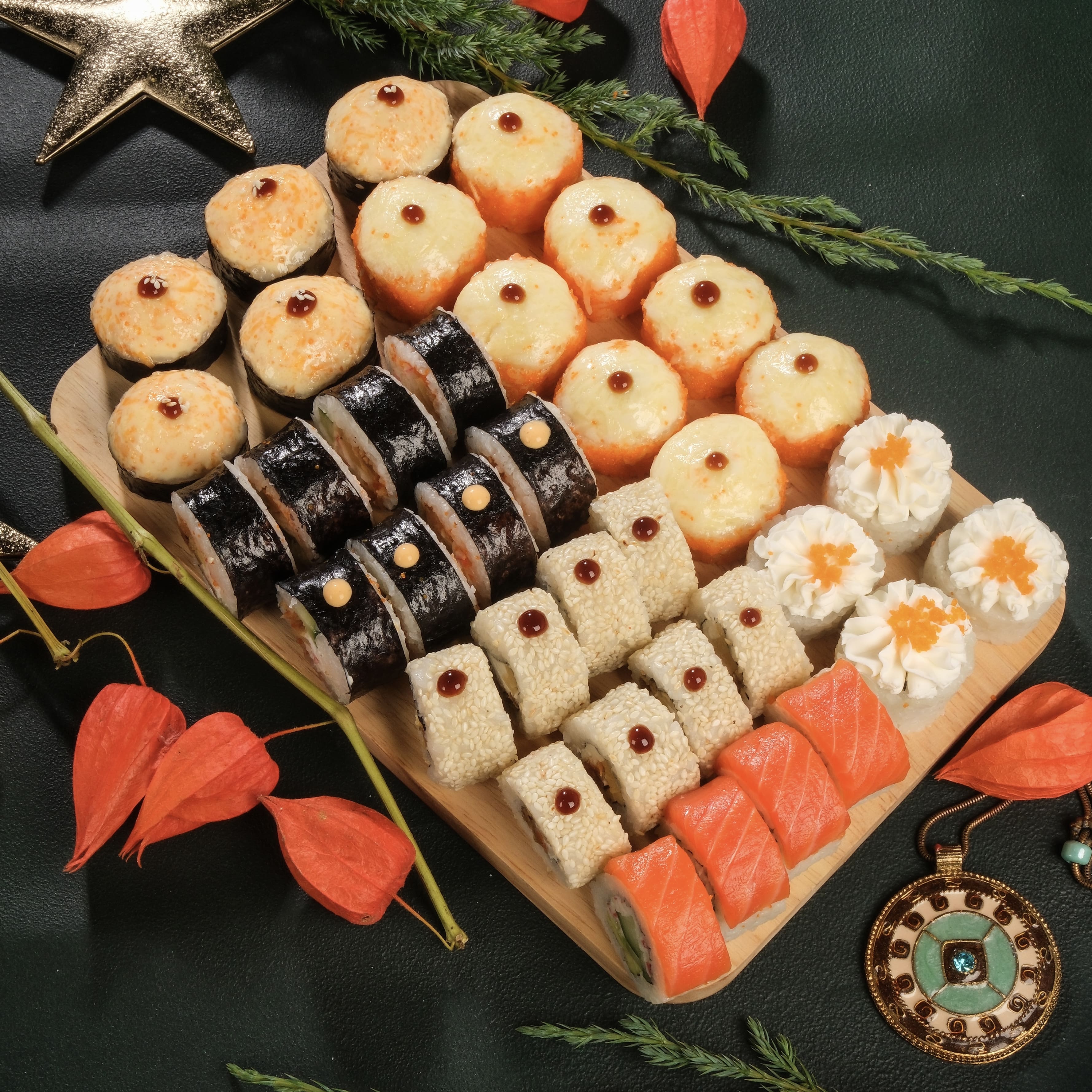 Суші з доставкою взимку: що замовити, щоб було смачно та затишно